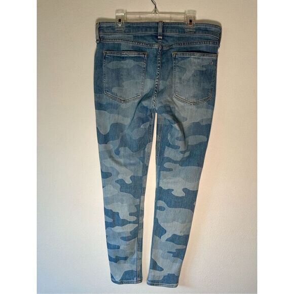 Rag & Bone women’s Cate faded camo midrise ankle jeans size 27 #11-1450 - Picture 9 of 9